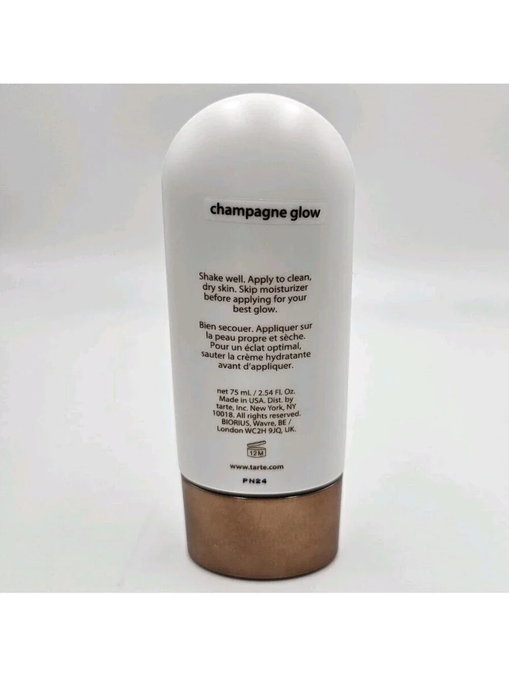 New Tarte Key Largo Glow Body Oil Champagne Glow 75ml 2.54oz Hyaluronic Acid